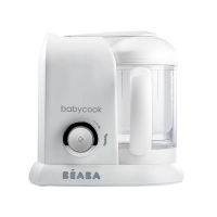 BEABA เครื่องนึ่งปั่นอาหาร Beaba Babycook® Solo Silver White