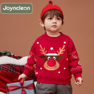 JoynCleon Tengge Trang Phục Trẻ Em Áo Len Chui Đầu Cotton Đôi Áo Len Dệt thumbnail