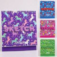 ❈✎ Spot ออสเตรเลีย smiggle เครื่องเขียน 120gsm ปราศจากกรดหลวมกระดาษร่างโน้ตบุ๊คเด็กวาด COIL Book