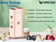 HCM Nespresso FESTIVE COFFEE SELECTION 6-sleeve coffee assortment