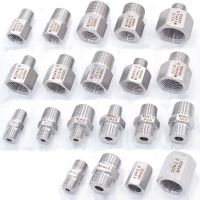 M14x1.5 M20x1.5 Metric 1/4 quot; 3/8 quot; 1/2 quot; BSP Female Male Thread 304 Stainless Steel Pipe Fitting Adapter Reducing Connector