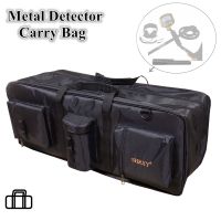 Metal Detector Carry Bag Portable Waterproof Canvas Storage Bag Double-layer Tools Organizer Backpack for Metal Detecting