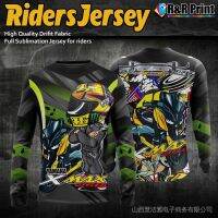 xmax jersey เสื้อแขนยาวระเหิดไทยดูสำหรับผู้ขับขี่ 3d พิมพ์เสื้อรถจักรยานยนต์แขนยาวขนาด xxs-6xl 5yf4