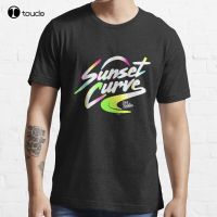 New Julie And The Phantoms Sunset Curve Logo T Shirt-Png T-Shirt Cotton Men Tee Shirt Black Shirts For Men Fashion Funny New