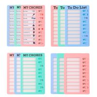 Wall Hanging Checklist Caravan Chores Self-discipline Clock In Punch in To-do-list Caravan Refrigerator Memo Note Message Board