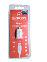 SKROSS Midget USB Car Charger ช่องเสียบชารจ์ไฟ แบบ USB สำหรับช่องจุดบุหรี่ในรถ