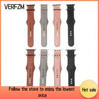 VERFZM SHOP สายนาฬิกานาฬิกาหนังแท้สำหรับผู้หญิงสายรัดข้อมือนาฬิกาข้อมือ