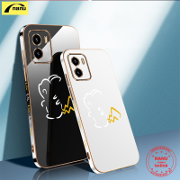 【นาโน】เคสสำหรับ VIVO S1 V15 V17 V20 Pro SE S7 IQOONeo X50 Lite V5บวก V11i Z3 Z3i V21E V23E Y73 4G 5G ฝาครอบคู่รูปแบบน่ารัก