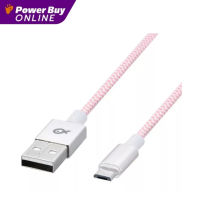 POSS สายชาร์จ Micro USB (1 เมตร, สีชมพู) PSMICRO-1TPK