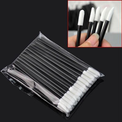 50 Pcs Disposable Lip Brush Eyelash Makeups Brushes Lash Extension Mascara Applicator Lipstick Wands Sets Cosmetic Makeup Tools Makeup Brushes Sets