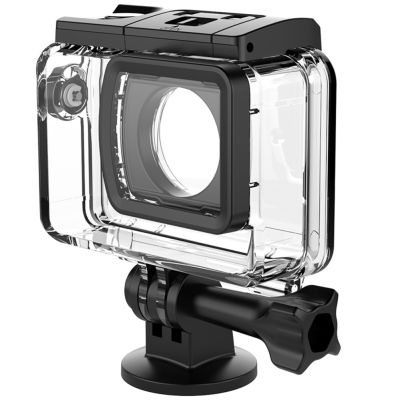 ซองกันน้ำ IP68สำหรับ SJ8 SJCAM Pro ปลอกหุ้มกล้องสำหรับว่ายน้ำใต้น้ำอุปกรณ์เสริมสำหรับกล้องกีฬาแบบใส