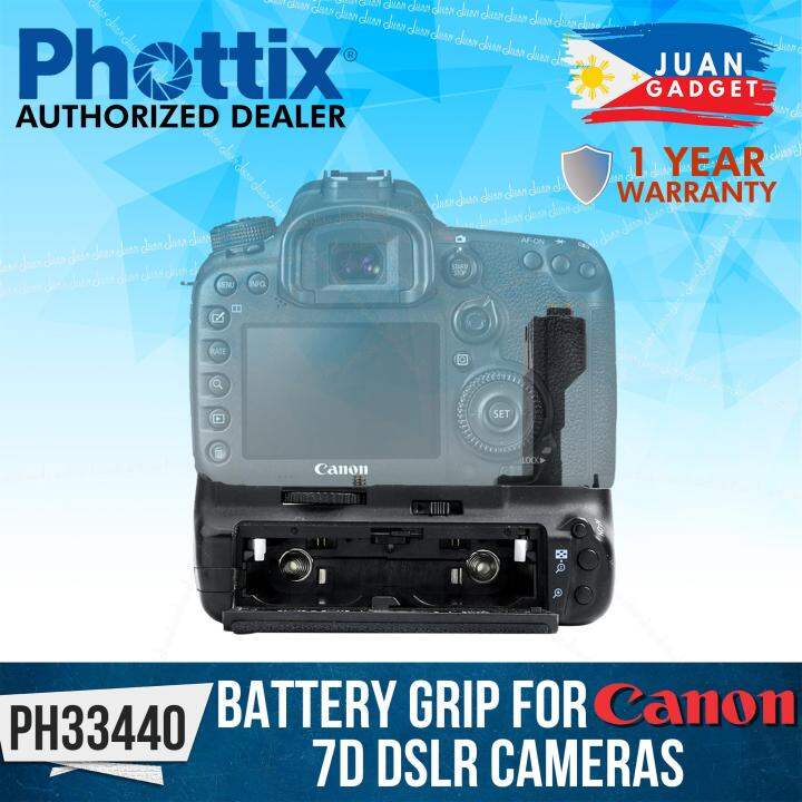 Phottix Vertical Grip/Battery Holder BG-D7000 With EN-EL15, AA Holders - View #2