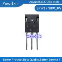 10pcs   SPW17N80C3 17N80C3  SPW17N80C3W TO-247 N channel fet  800V 17A WATTY Electronics