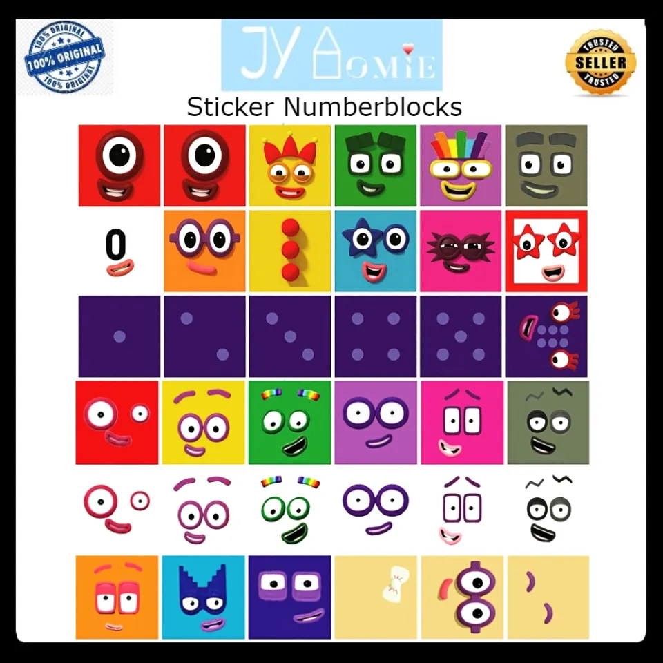 From To 50 Numberblocks Stickers For Every Young