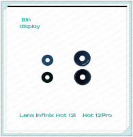 Lens Infinix Hot 12i อะไหล่เลนกล้อง กระจกเลนส์กล้อง กระจกกล้องหลัง Camera Lens (ได้1ชิ้น) อะไหล่มือถือ Bin Display