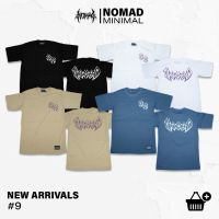 เสื้อเลือกตั้ง เสื้อยืดสกรีนนูน NOMAD MINIMAL #BM9 S-5XL