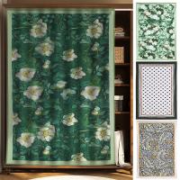 【YD】 Cabinet Curtain Cover Dustproof Half-curtain Wardrobe Cupboard Short Curtains Shoes Shelf Dust