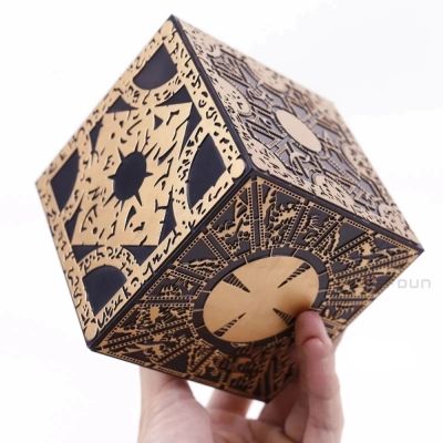 ZZOOI 1:1 Hellraiser Cube Lock Box Action Toys Figures Terror Film Puzzle Originality Removable Model Multifunctional Movie Anime Toys