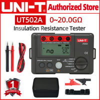 【Available】UNI-T UT501A UT502A 1000V 2500V  Insulation Earth Ground Resistance Meter Megger Auto Range Ohm Tester Megohmmeter VoltmeterTester