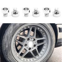 125pcs Car Wheel Rivets For Universal Rims Cap Lip Decription Replacement Tire Nail Studs Screw For Auto Alloy