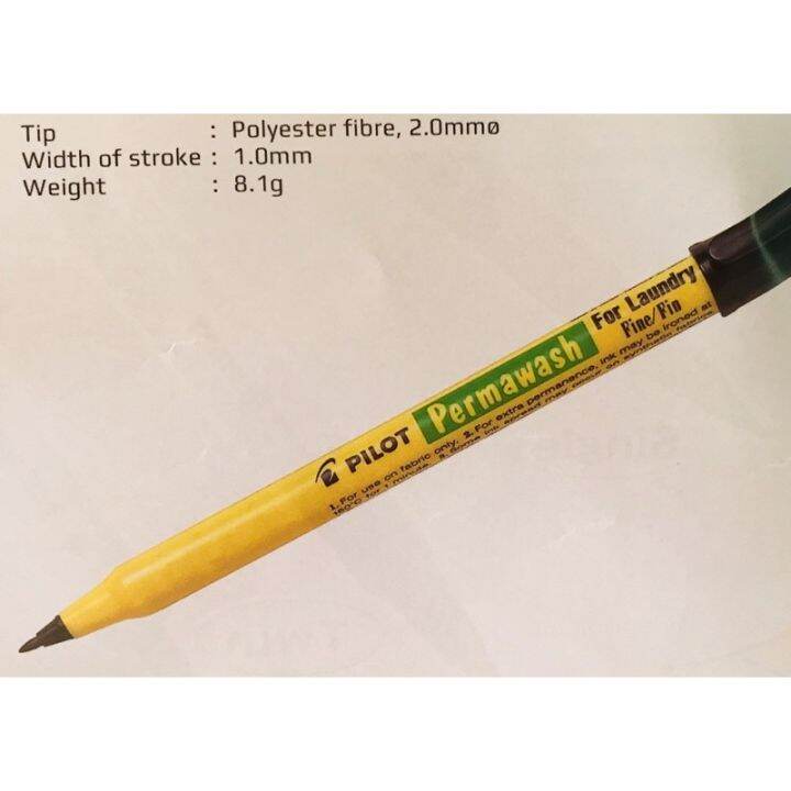 ♂Pilot Permawash Laundry Pen Made in Japan Lazada PH