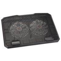 Multi-angle raised dual fan laptop heatsink laptop cooler