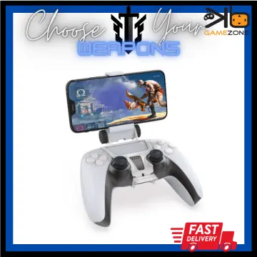 New World Mobile Phone Clip Holder for PS5 Controller Foldable Mobile Phone  Stand Mount Clamp Bracket with Adjustable Stand for Playstation 5 Wireless  Controller : : Video Games