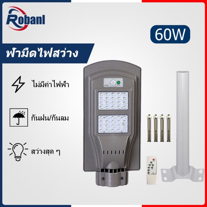 wowowow-robanl60w-90w-ไฟถนนพลังงานแสงอาทิตย์-ควบคุมแสงอัจฉร-ใช้งานภายนอกกันฝนและฟ้าผ่า-ขนาด-38-5-20-5cm-ไฟส่องสว่างเต็ม-16-ช-ราคาถูก-พลังงาน-จาก-แสงอาทิตย์-พลังงาน-ดวง-อาทิตย์-พลังงาน-อาทิตย์-พลังงาน-