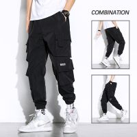 CODddngkw3 Tooling long pants mens casual pants summer Leggings boys