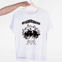 เสื้อยืดโอเวอร์ไซส์เสื้อยืดผ้าฝ้าย 100% พิมพ์ลาย My Hero Academia Boku No Hero Academia สไตล์ญี่ปุ่น สําหรับผู้ชายS-4XL  MFUJ