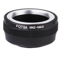 Fotga แหวนรองเลนส์กล้องถ่ายรูปเลนส์กล้องถ่ายรูปโลหะสำหรับเลนส์ M42ไปยังกล้อง DSLR Micro 4/3กล้องติดตั้ง Olympus Panasonic