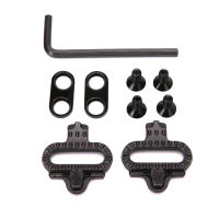 Spot parcel post Cross-Border Mountain Bike Riding Self-Locking Pedal Lock Road Cycling Shoes Locking Plate Complete Set of Nails Locking Plate Accessories Batch