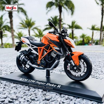 Maisto 1:12 KTM  1290 Super Duke R alloy off-road motorcycle genuine authorized die-casting model toy car collection gift Die-Cast Vehicles