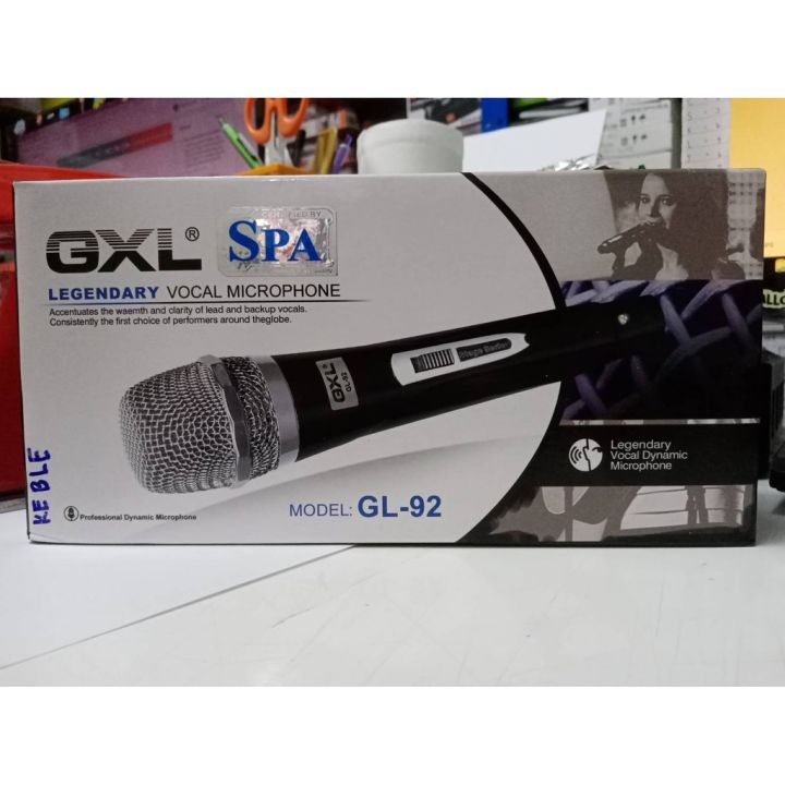 gxl-microphone-ไมโครโฟน-ร้องเพลง-คาราโอเกะ-gl-92