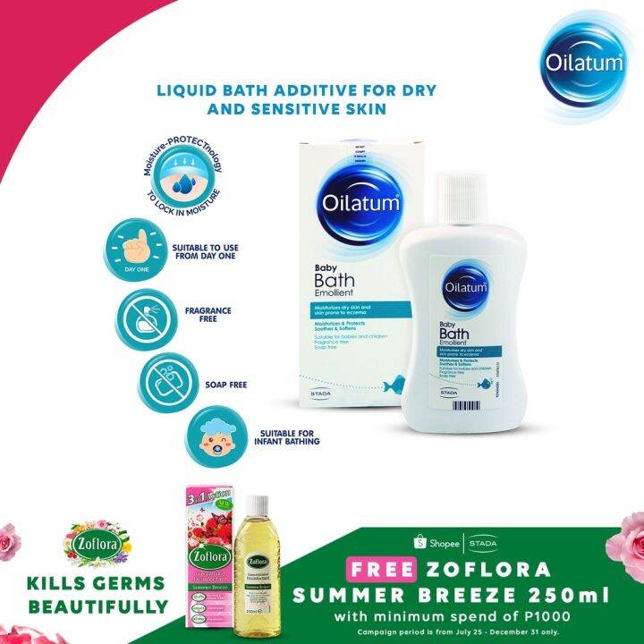 STADA Oilatum Baby Bath Emollient 150ml Lazada PH