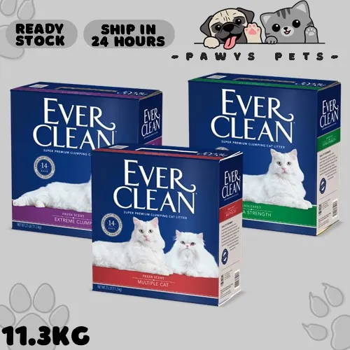 Everclean Cat Litter 11.3KG (Extreme Clump / Multiple Cat / Extra
