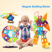 Mini Size Magnetic Designer Magnet Building Blocks Accessories Educational Constructor DIY Puzzle Games Toys For Children Gift