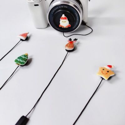 Lens cover anti loss 23cm Lens Cover Cap Keeper Holder Rope for Nikon Canon Sony Pentax Fuji Panasonic