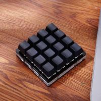 OSU Mini 16key Keyboard Photoshop Drawing Keyboard Support Red Switch Programming Macro Keypad Mechanical Keyboard