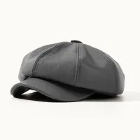 Zhaolin octagonal cap Ms. Qiu dong season new joker fashion cap outdoor brim warm hat