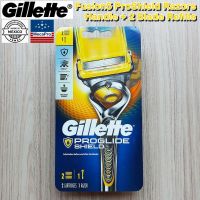 Gillette® Fusion5™ ProShield® Razors Handle + 2 Blade Refills ชุดมีดโกน ยิลเลตต์