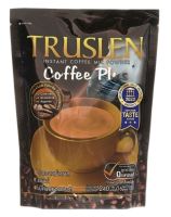 (15ซอง) TRUSLEN ทรูสเลน คอฟฟี่พลัส 3อิน1 กาแฟ กาแฟลดน้ำหนัก และดูแลผิวพรรณ (แพ็คใหญ่ 16 กรัมx15ซอง) Truslen Coffee Plus Collagen