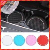 Water Coaster Creative Cute Storage Mat Car Anti-slip Mat Interior Accessories Anti-Slip Mat Car Universal Diamond Honeycomb