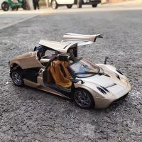 1/18 PAGANI HUAYRA รถของเล่นจำลองโมเดลรถยนต์สปอร์ตโลหะผสม Diecasts ของเล่นโลหะยานพาหนะรุ่นรถแข่งของสะสม Ks ของขวัญ