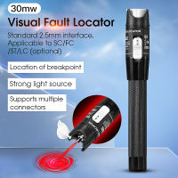 COMPTYCO FTTH Fiber Optic Cable Tester Pen 0mw Visual Fault Locator SCFCST 2.5mm Interface VFL 5-50Km Range