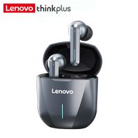 Lenovo ชุดหูฟังสำหรับเล่นกีฬาอิเล็กทรอนิกส์ไร้สายบลูทูธความหน่วงต่ำหูฟังสำหรับเล่นเกม XG01สั่งตัด IPX5หูฟังไฟแอลอีดีกันน้ำ