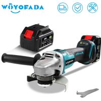 18V 125mm Brushless Cordless Impact Angle Grinder Variable Speed For Makita Battery DIY Power Tool Cutting Machine Polisher