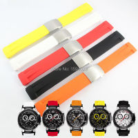 T-RRCE Expert Black Silicone rubber Strap T048 Watch band for T048417A 21mm