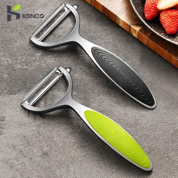 Konco Fruit and Vegetable Peeler,Kitchen Accessories,Alloy Sharp Peeler  Potato Carrot Grater Peeler Kitchen Gadget