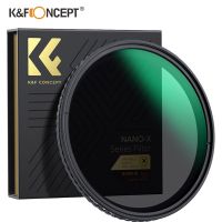 K&amp;F Concept Variable ND2-ND32 Neutral Density Filter Without Black "X" Cross 37/40.5/43/46/49/52/55/58/62/67/72/77/82/86mm Filters